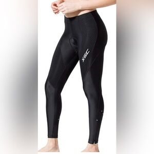 XGC Women's Black Cycling Pants  XL